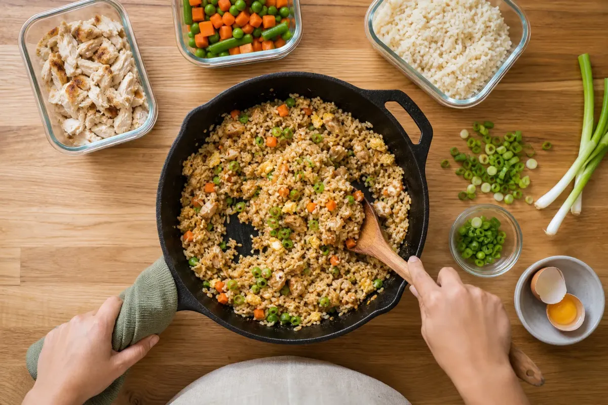 Turn leftovers into fresh dinners fast with 19 quick flips for chicken, steak, salmon, grains, and veg, plus planning tips to save money and cut waste.