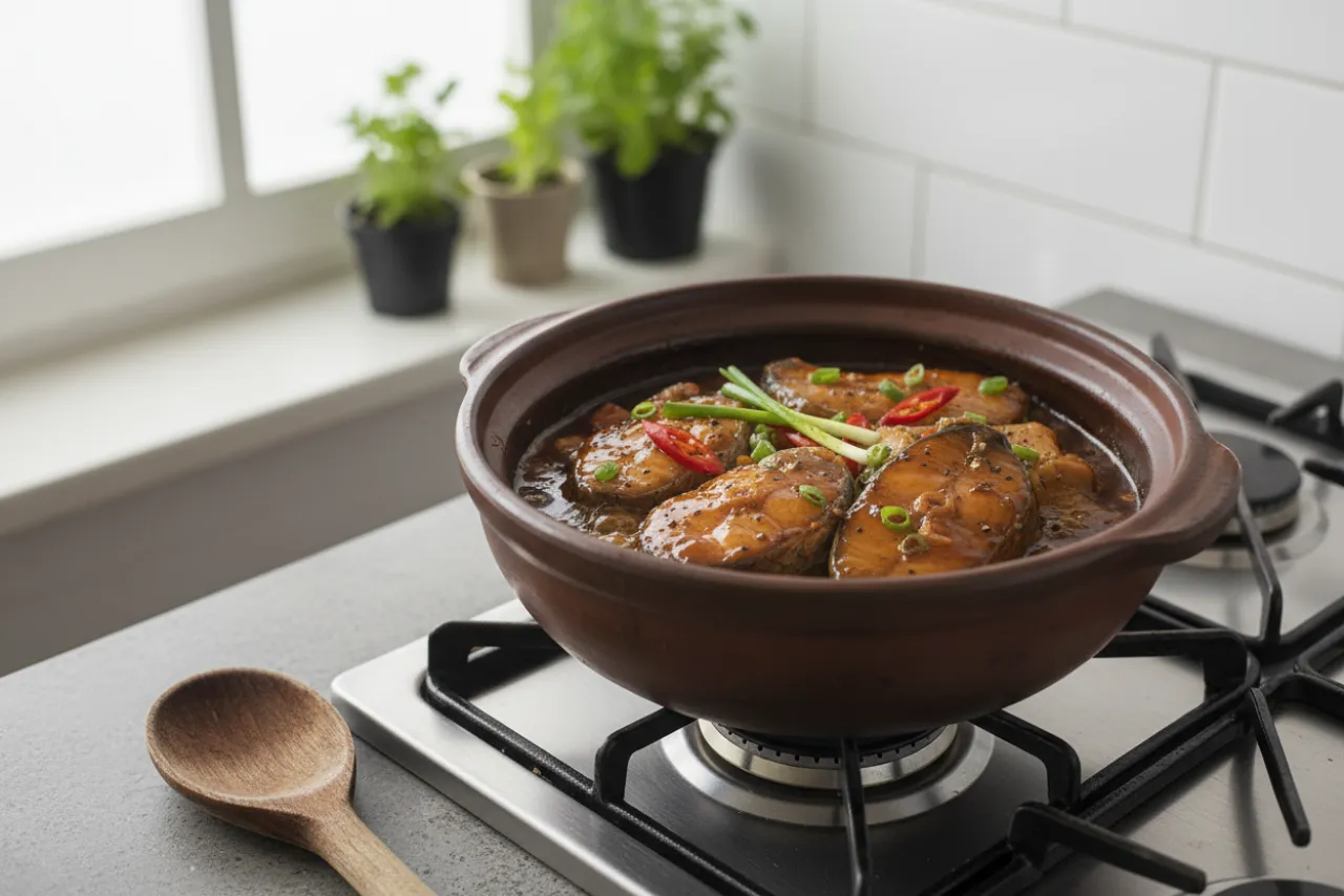 Ca Kho To — a high-protein low-calorie vietnamese recipe with about 1g of fiber