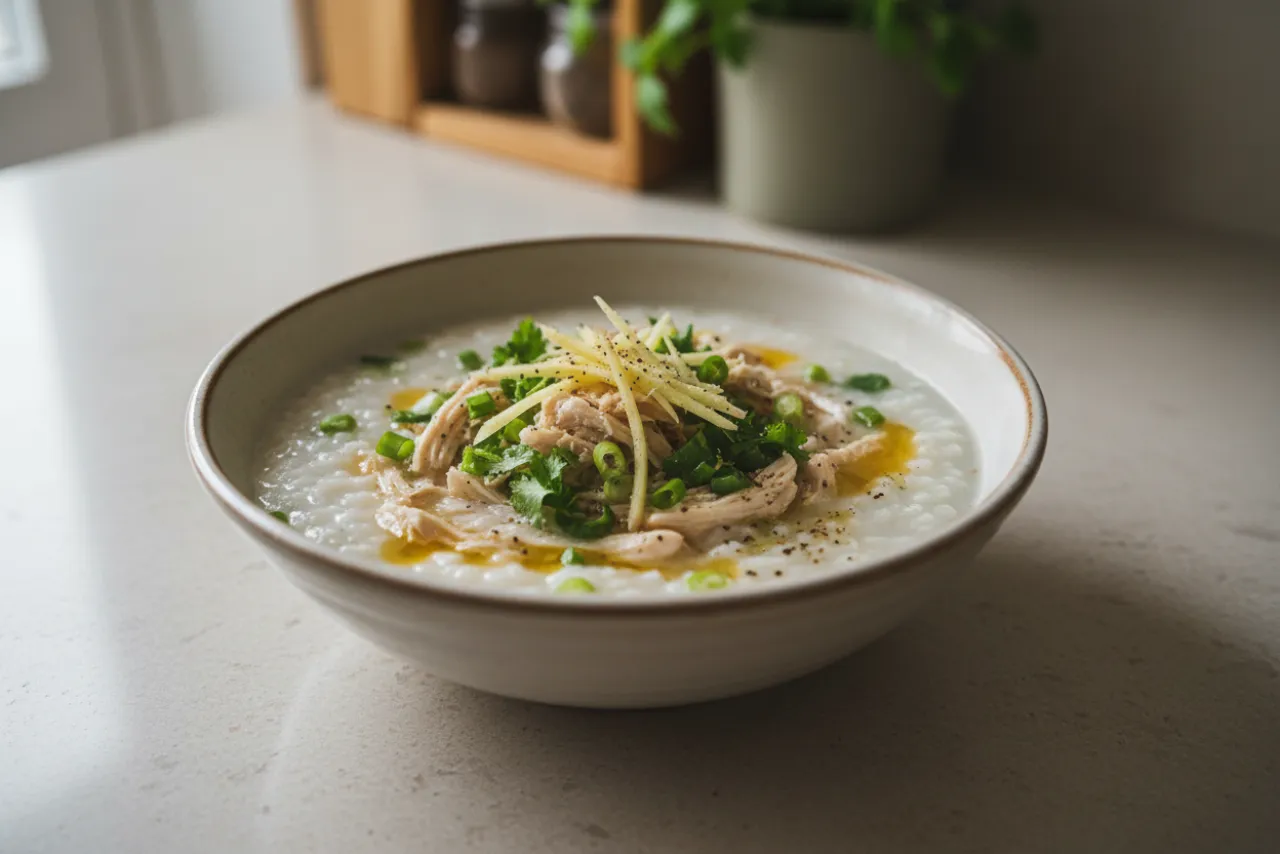 Chao Ga — a debloating vietnamese recipe with about 2g of fiber