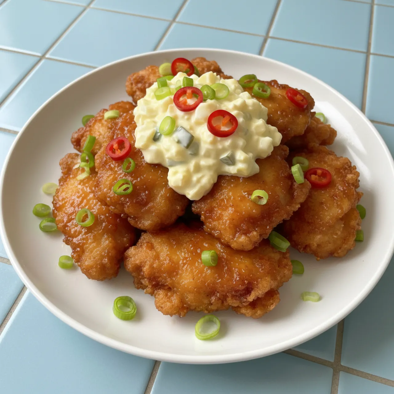 Chicken Nanban — a easy family dinner japanese recipe with about 1g of fiber