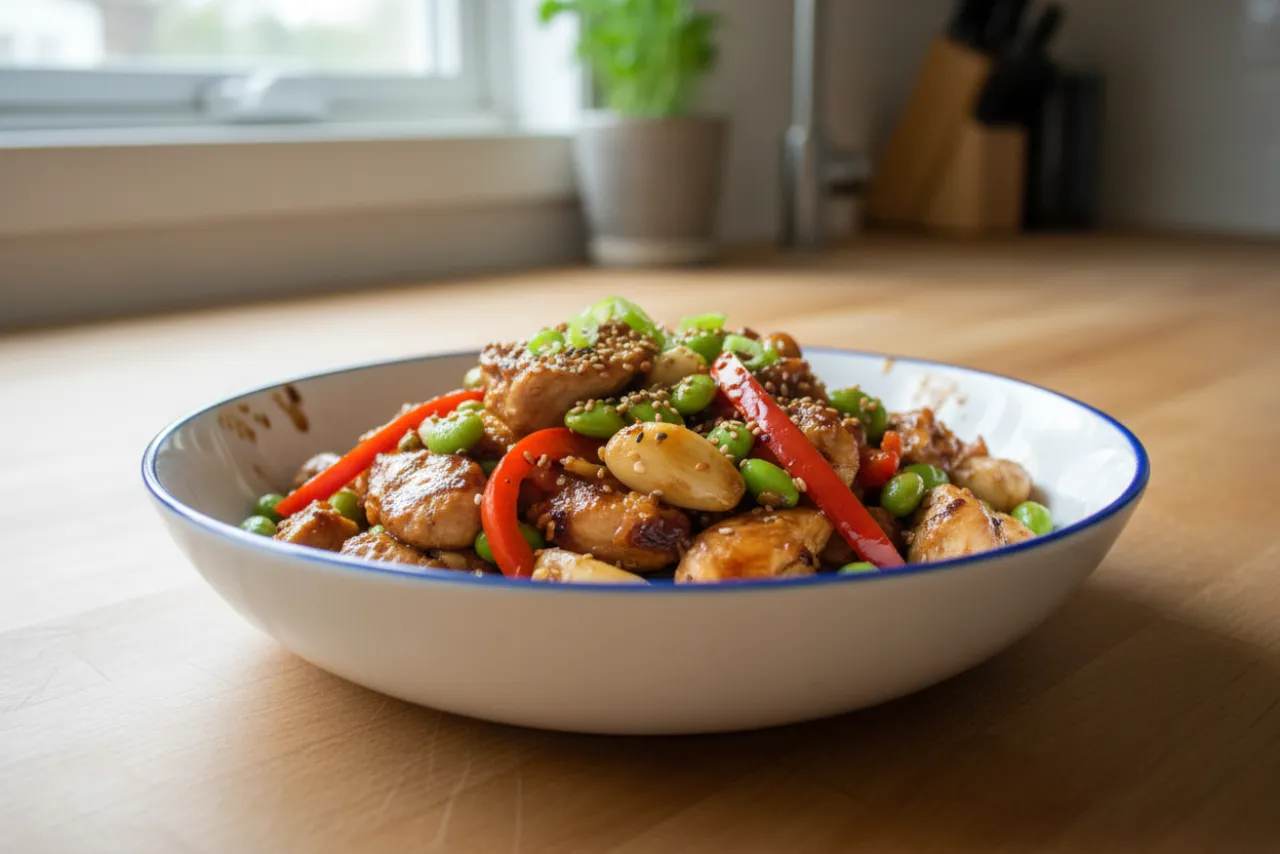 Pollo al Ajillo — a high-protein dinner recipe