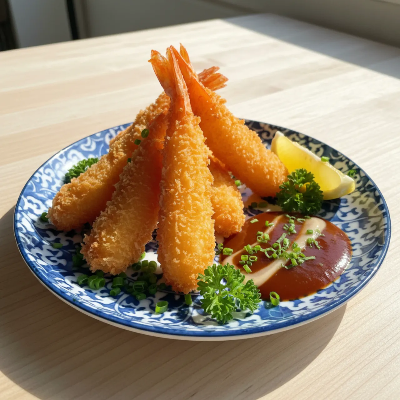 Ebi Furai — a high-protein dinner japanese recipe with about 1g of fiber