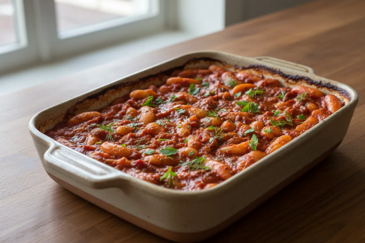 Gigantes Plaki — a anti-inflammatory lunch greek recipe with about 15g of fiber