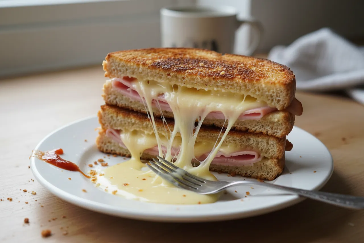Ham & Cheese Toastie — a 30-minute british recipe with about 4g of fiber
