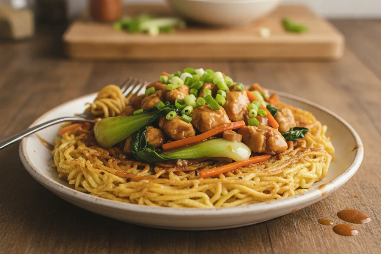 Mi Xao — a 30-minute vietnamese recipe with about 4g of fiber