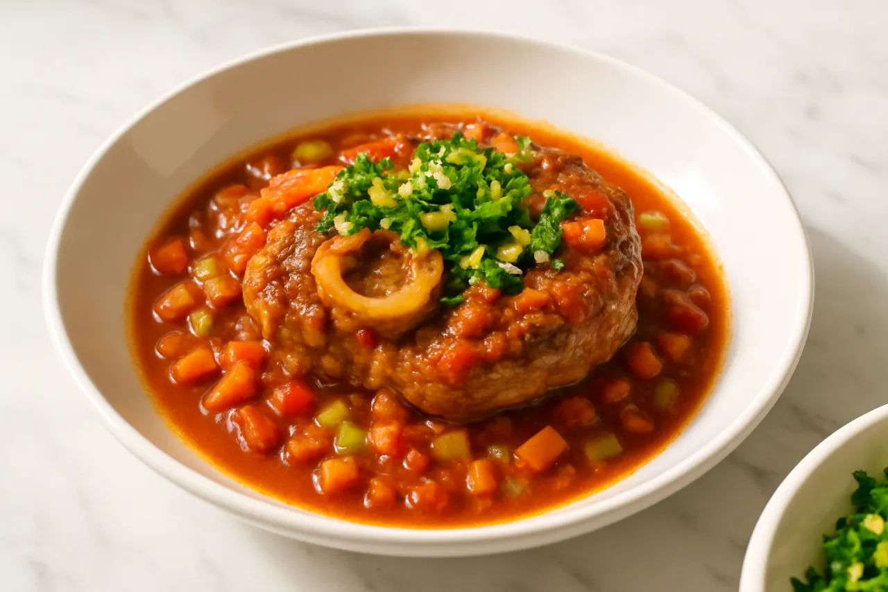 Ossobuco — a high-protein muscle-building italian recipe with about 3g of fiber