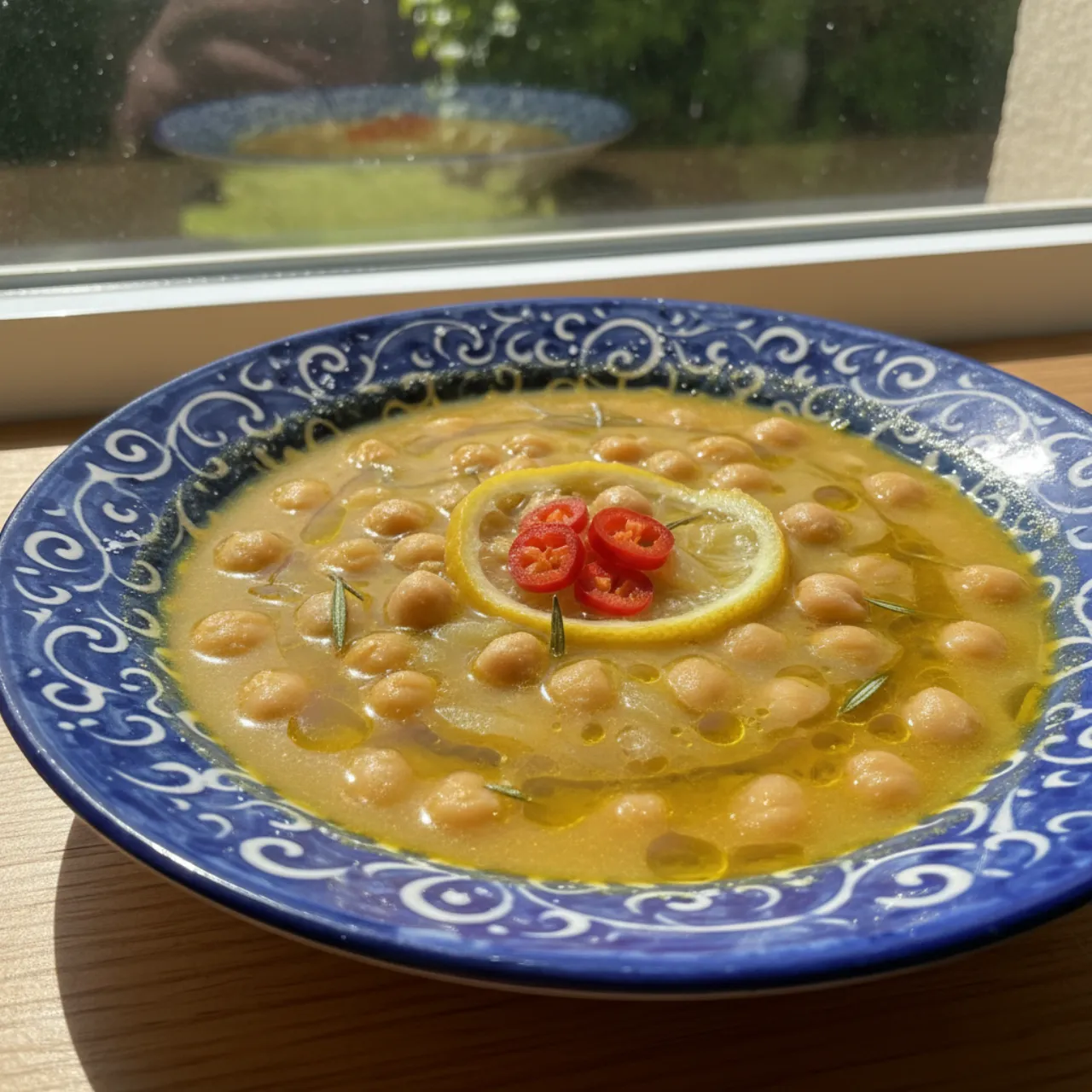 Revithia — a vegetarian Mediterranean greek recipe with about 17g of fiber