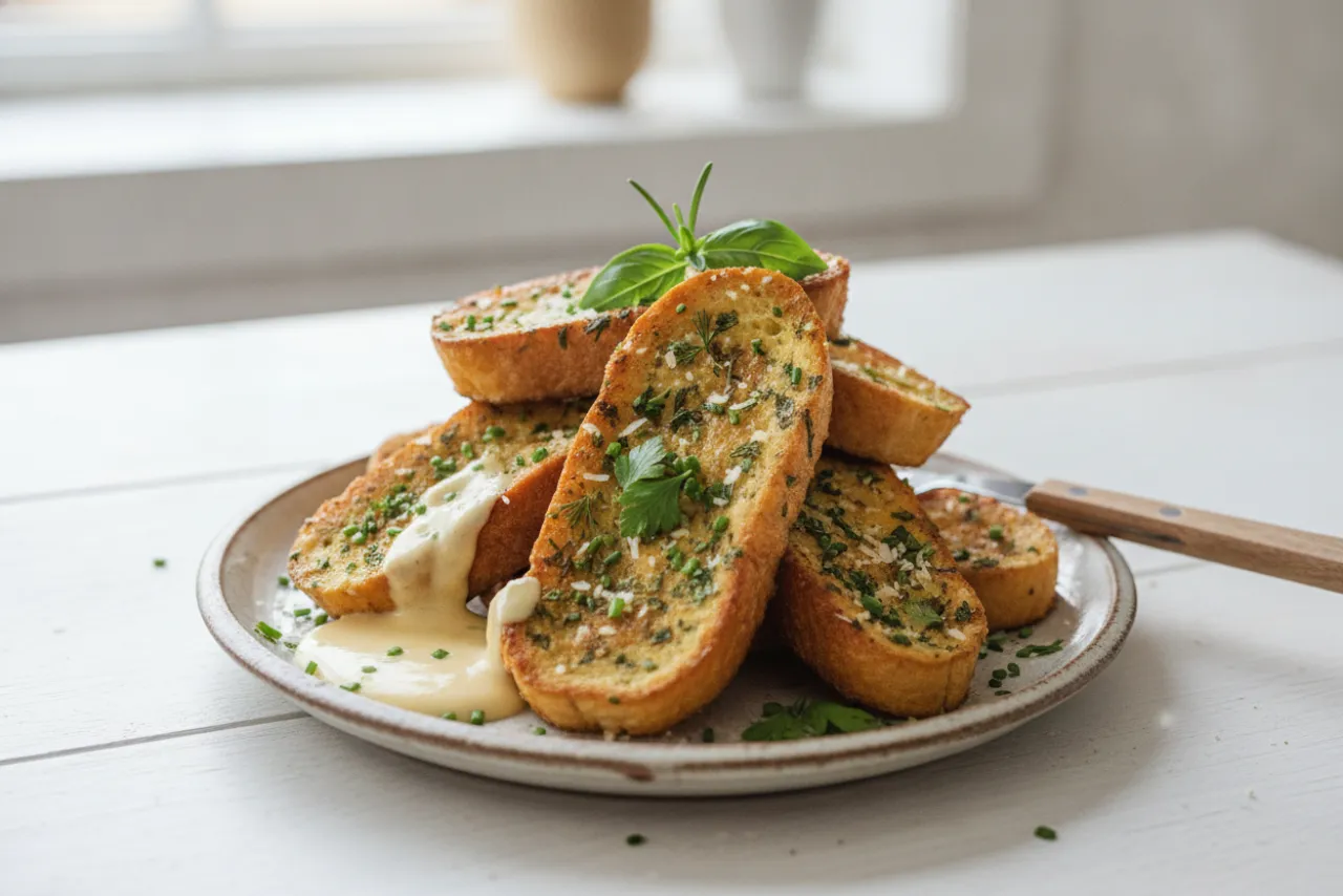Savory French Toast — a high-protein breakfast american recipe with about 2g of fiber