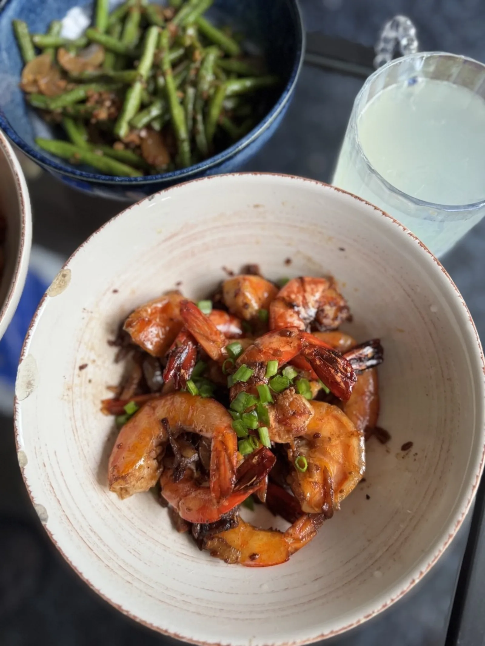Spicy Chili Garlic Prawns — a high-protein seafood chinese recipe with about 0g of fiber