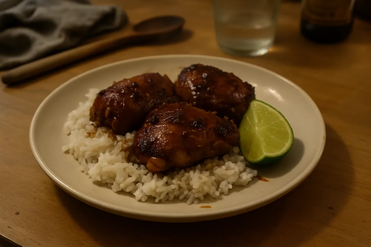 Vietnamese Lime-Soy Chicken — a easy family dinner vietnamese recipe with about 1g of fiber